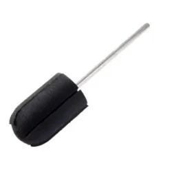 Abrasive mandrel, rubber