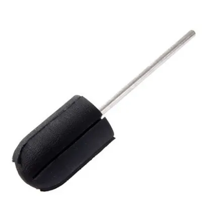 Abrasive mandrel, rubber