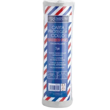 BARBER PRO Paper Collar waterproof 100 bands - 031