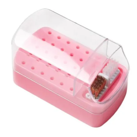 Bits Cleaning & Storage Box - Pink
