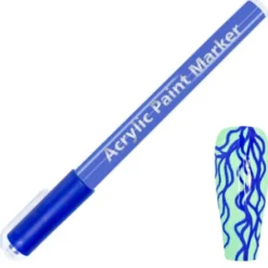 8 Blue - Acrylic Nail Art Paint Marker