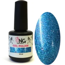 74 Blue Galaxy Sparkle - NG LED/UV Soak Off Gel Polish 15ml