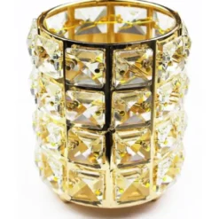 Brush Box Crystal - Gold