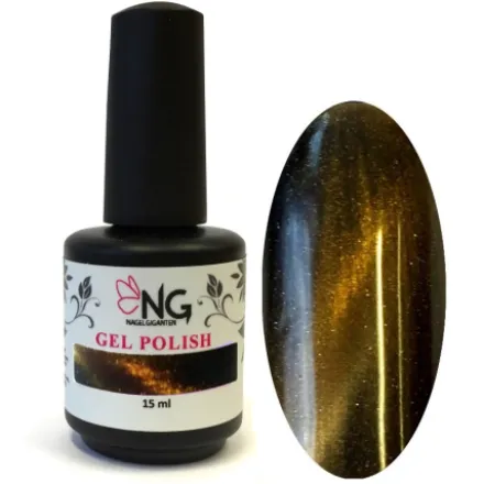 37 Cat Eye Gold - NG LED/UV Soak Off Gel Polish 15ml