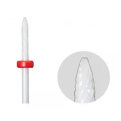 Ceramic Bit NAIL CLEANER fine(red)