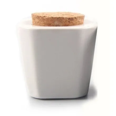 Ceramic Dappen Dish White