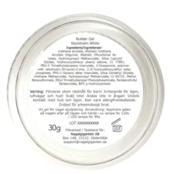 Classic Line - Builder Gel Stockholm White 30g