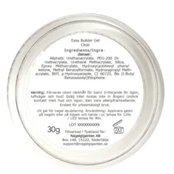 Classic Line - Easy Builder Gel Clear 30g