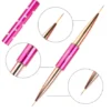 Combi Magenta Brush- 7+11mm liner