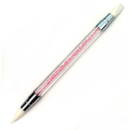 Crystal Pink High-Tech Rubber Brush