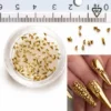 3D GOLD Nail Art Cone100pcs. 1 mm