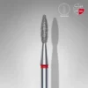506 - Diamond drill bit flame red EXPERT head Ø 2,1mm / working part 8mm (FA10R021/8)