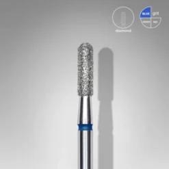 512 - Diamond drill bit rounded cylinder blue EXPERT head Ø 2,3mm / working part 8mm (FA30B023/8)