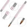 Diamond Pink Acrylic Brush nr.10