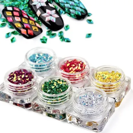 3D Rhombus Dazzling Kit 6colors(rnad144)