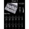 Dual System Forms 120 pcs in box - Shape 3