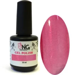 61 Electric Rose Glass - NG LED/UV Soak Off Gel Polish 15ml (transparent)