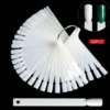 FAN Nail Art Display - 50 sticks Natural