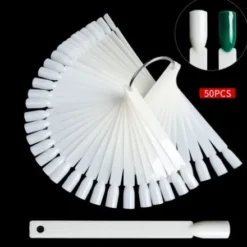FAN Nail Art Display - 50 sticks Natural