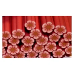 Fimo 083 - flerfärgad blomma