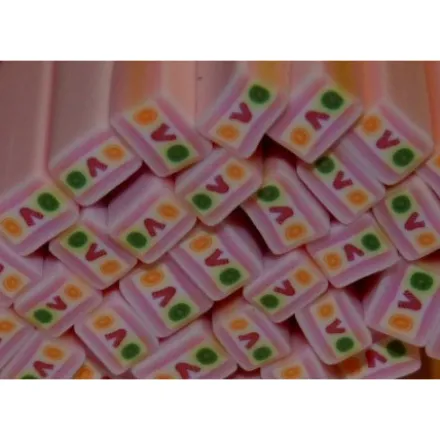 Fimo 090 - rosa fruitcake