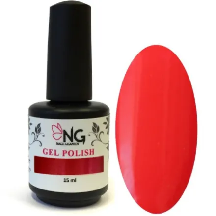 15 Fire Red - NG LED/UV Soak Off Gel Polish 15ml