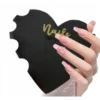 Heart Nail Art Display - Black
