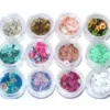 Hollow Round Dazzling 12 jars Kit