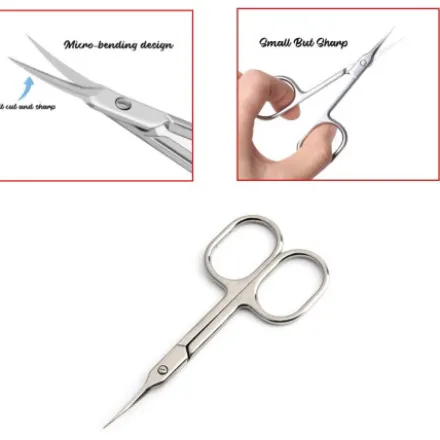 Manicure Scissors Silver