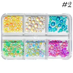 2 - Mermaid Beads 6 Colors in Box