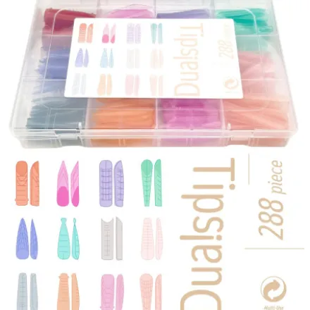 MIX COLOR Dual System Forms 288 box - 12 Shapes