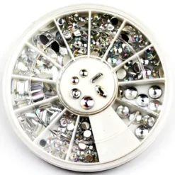 Mixed Crystal AB Nail Rhinestones (200)