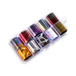 018 - Nail Art Foil Kit 10 designs