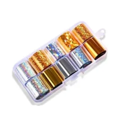 021 - Nail Art Foil Kit 10 designs