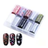 103 - Nail Art Foil Kit 10 designs