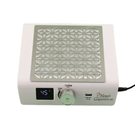 Nail Dust Collector White Batteri Version