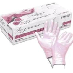 Nitril Gloves - FANCY ROSE 100 pcs.(EXsmall)