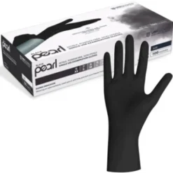 Nitril Gloves - Pearl Black 100 pcs.(small)