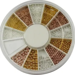 Pearls Assorted colors in wheel -112