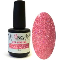 66 Pink Nebula Sparkle - NG LED/UV Soak Off Gel Polish 15ml