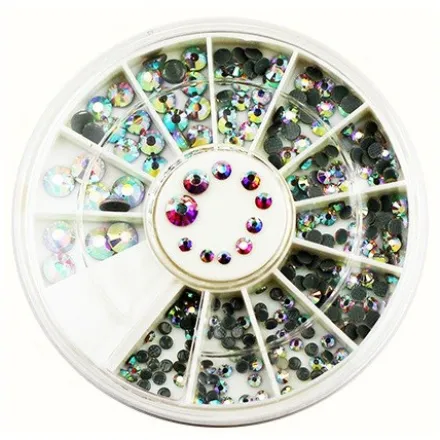 Rhinestones Rainbow AB in Wheel(199)