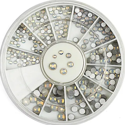 Rhinestones White Opal in Wheel(236)