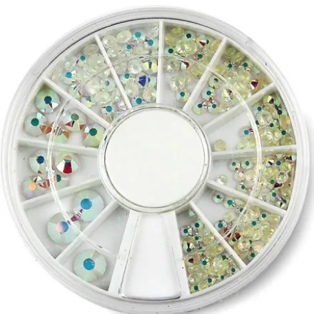 Rhinestones Yellow AB in Wheel(262)