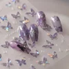 Shell Butterflies Stickers - 412