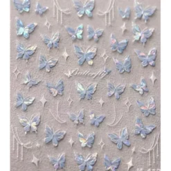 Shell Butterflies Stickers - 413