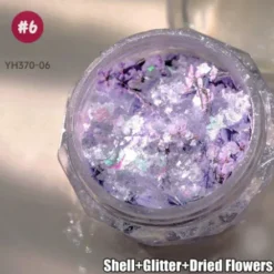 6 - SKY MIX(Shell Slices, Dried Flower, Glitter)