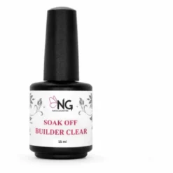 SOAK OFF BUILDER Clear 01 - NG LED/UV Gel 15ml