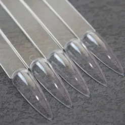 Stiletto FAN Nail Art Display - 50 sticks Clear