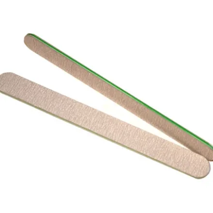 180/180 - Straight Zebra File Green Centre