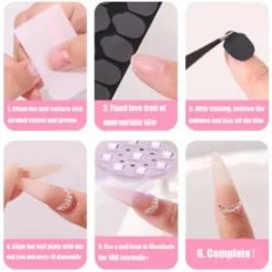 UV Nail Jelly Glue 240pcs.(10x24pcs.)